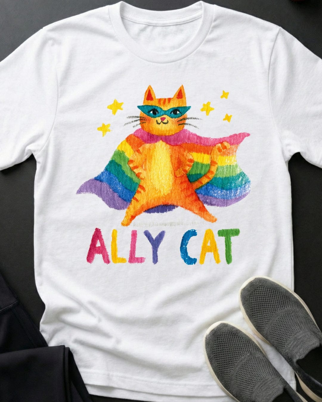 Ally Cat Tabby Tee