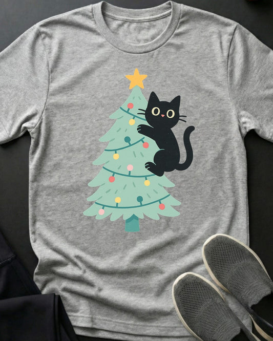 Christmas Kitty Tee