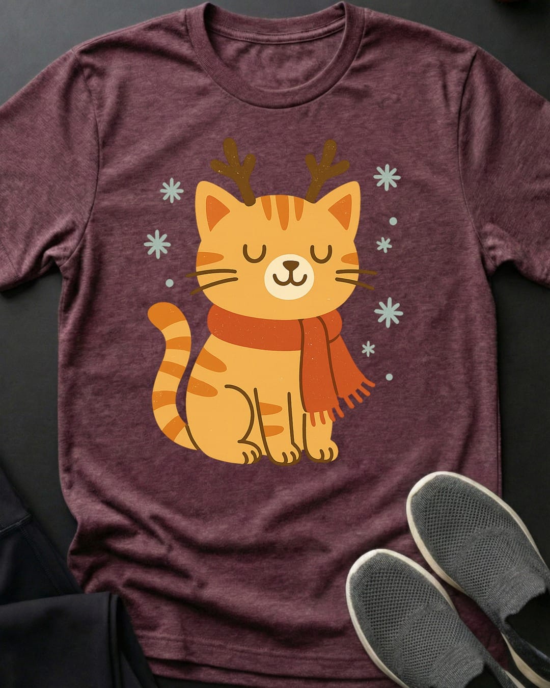 Reindeer Kitty Tee