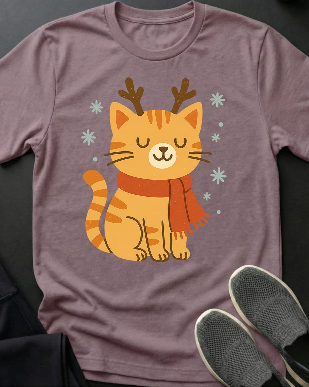 Reindeer Kitty Tee