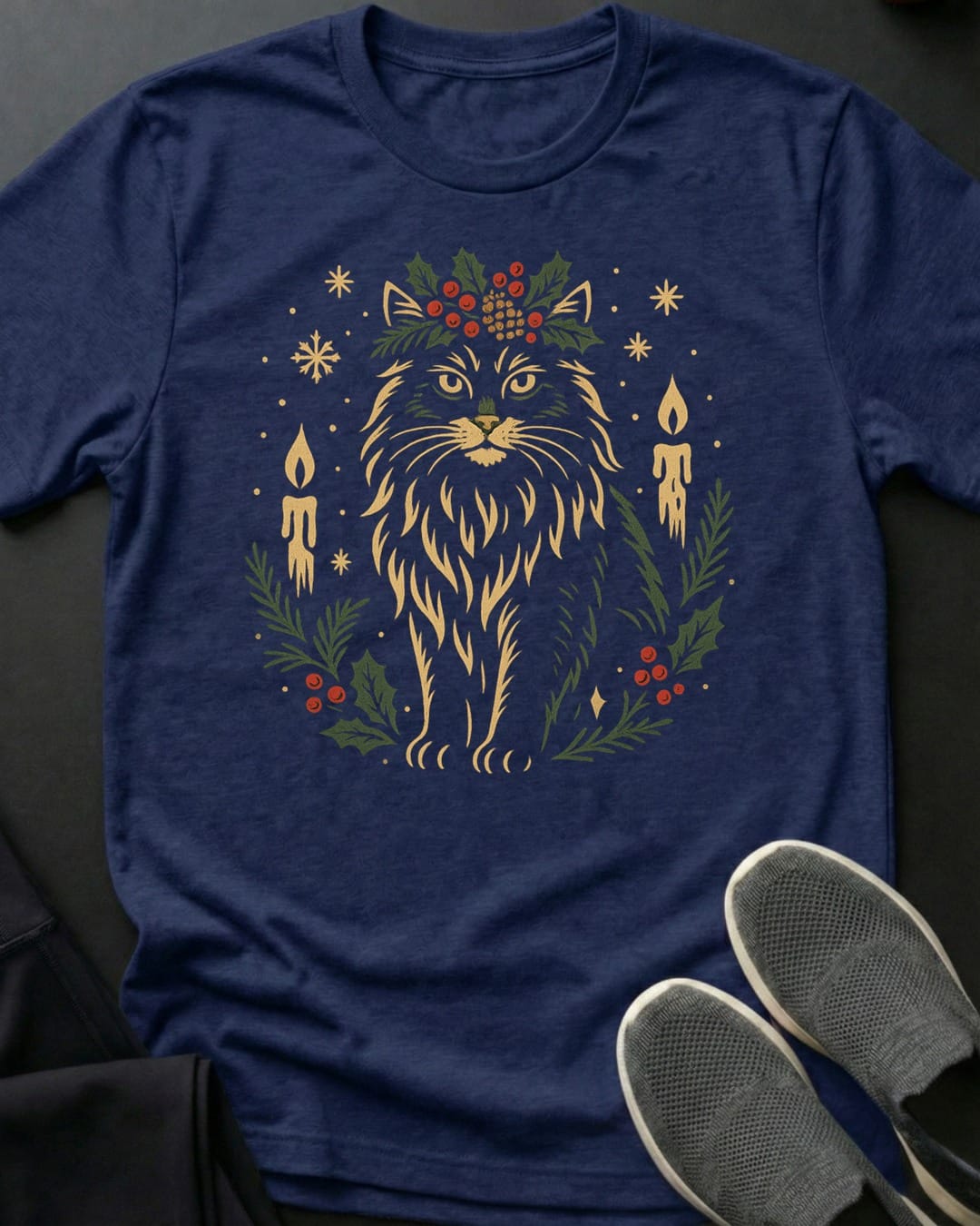Yule Cat Tee