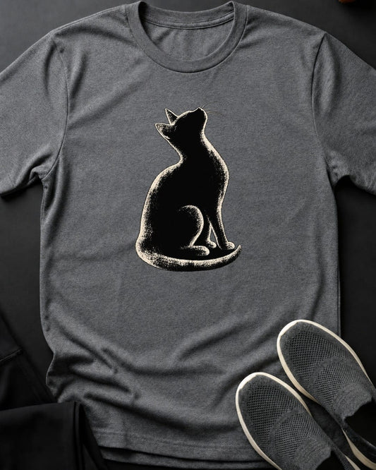 Looking Up Tee in Graphite Heather
