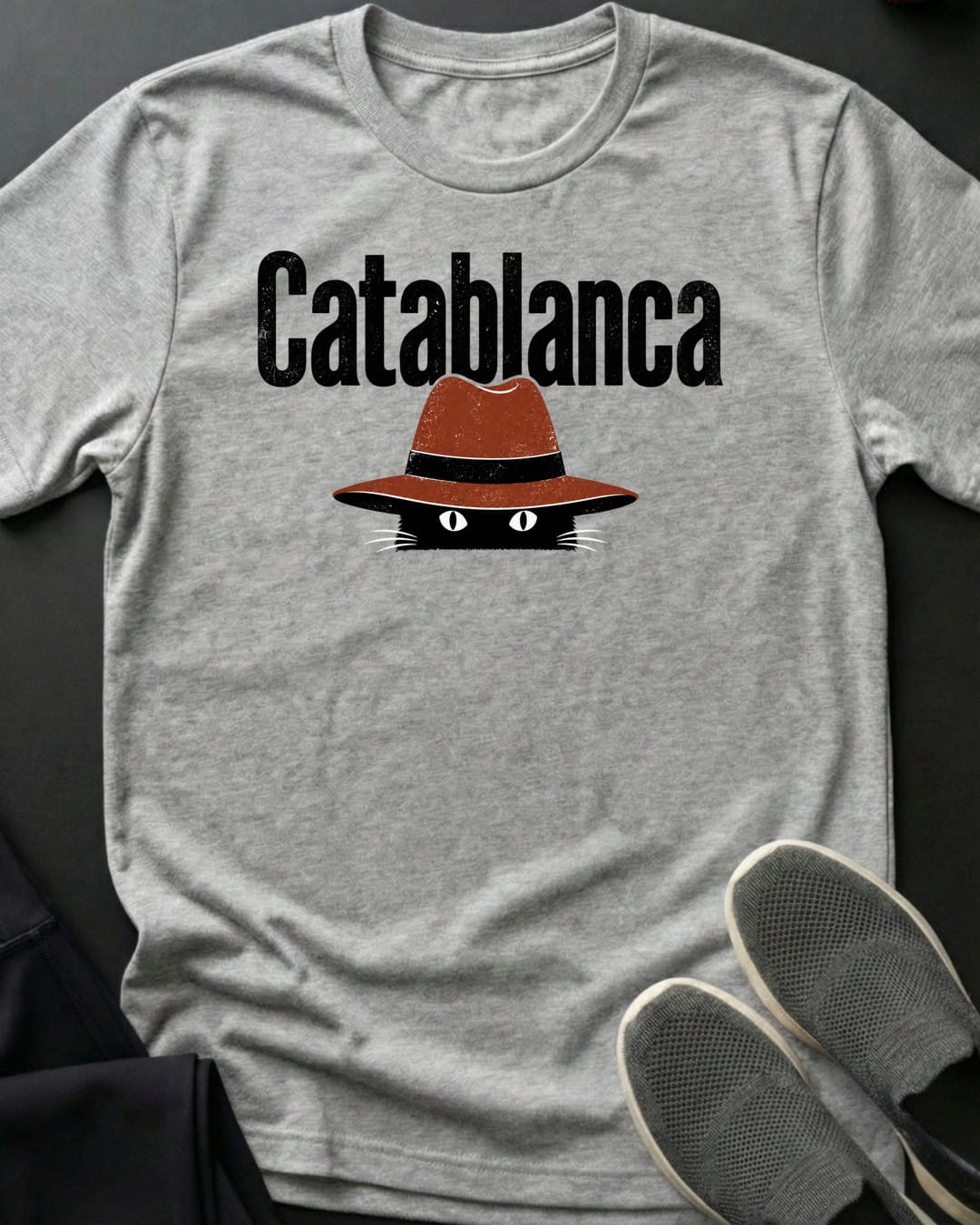 Catablanca Tee in Sport Grey