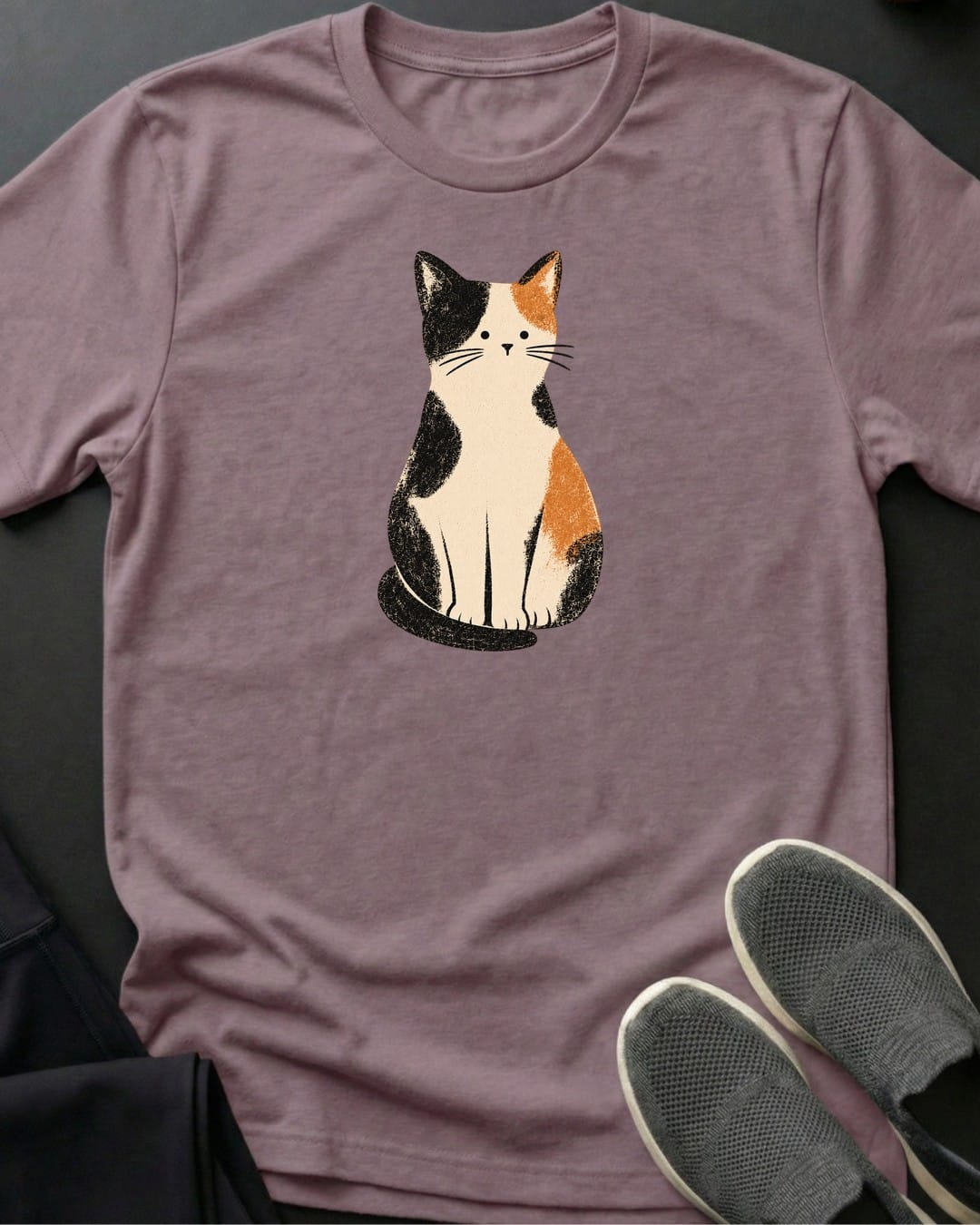 Calico Cat Tee in Paragon