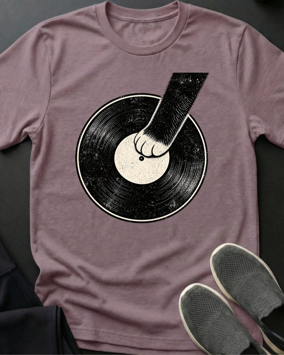 Record Paw Tee in Paragon