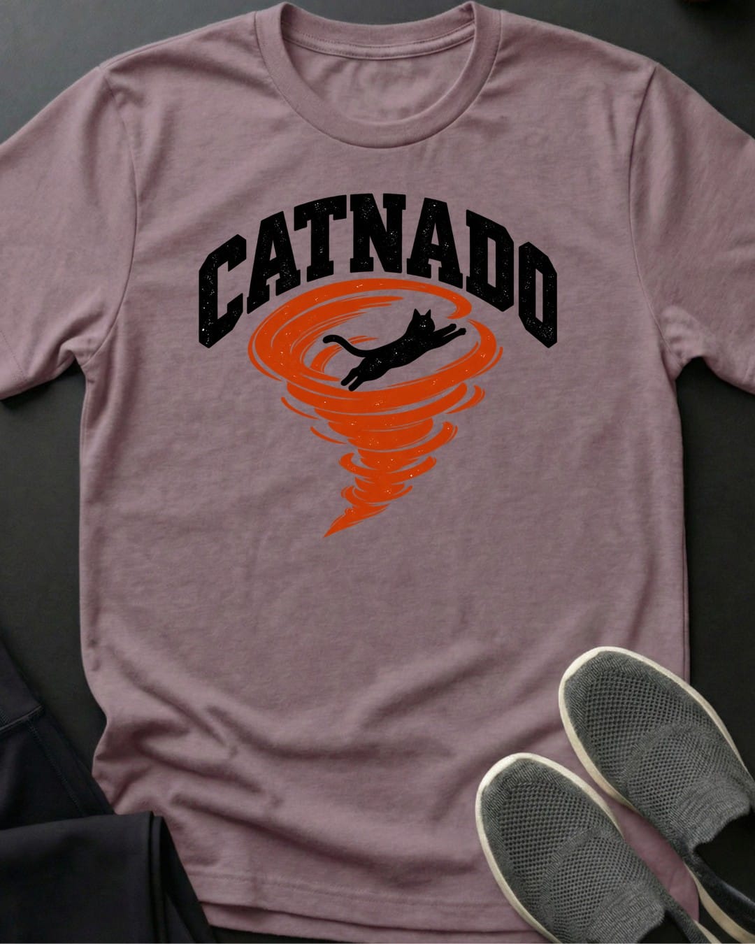 Catnado Tee in Paragon