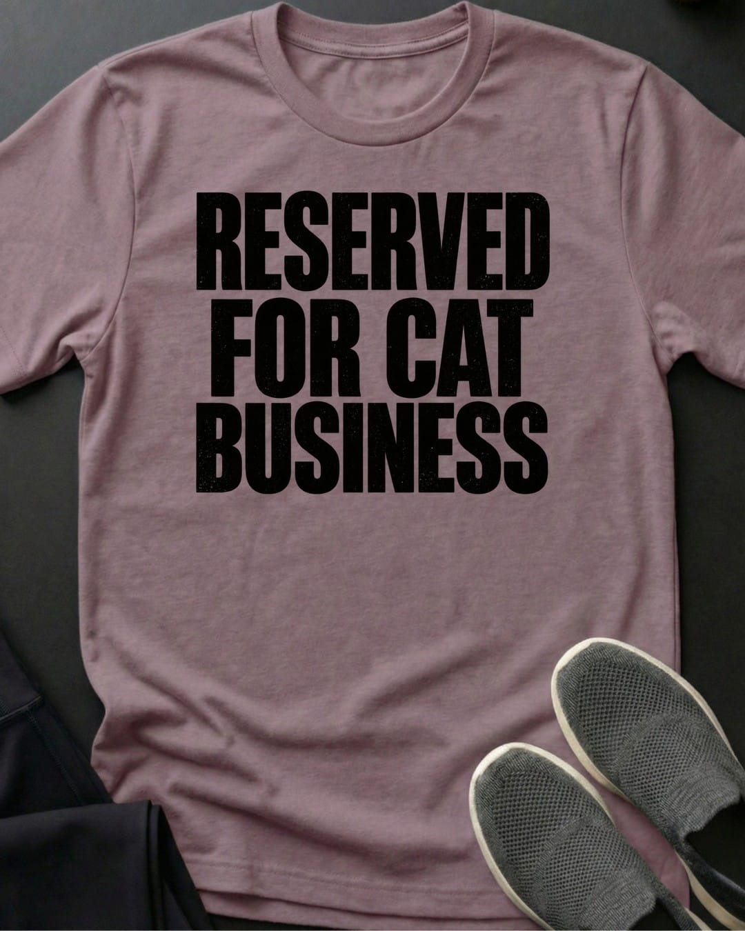 Cat Business Tee in Paragon