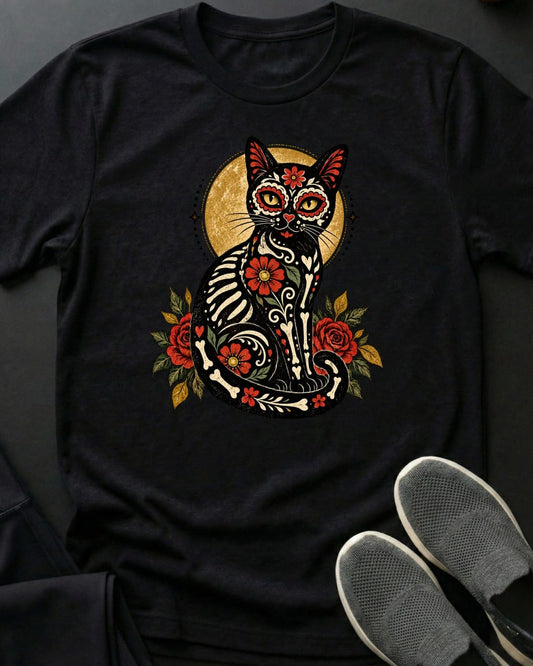 Sweet Bones Tee in Black