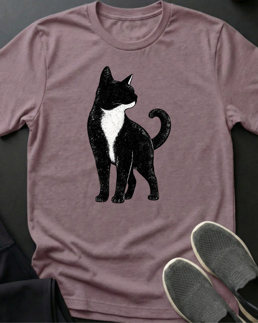 Tuxedo Cat Tee in Paragon