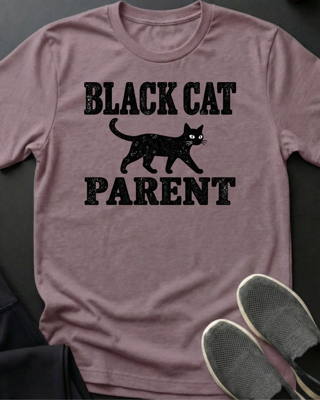 Black Cat Parent Tee in Paragon