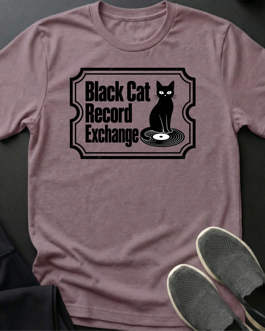 Record Exchange Tee in Paragon
