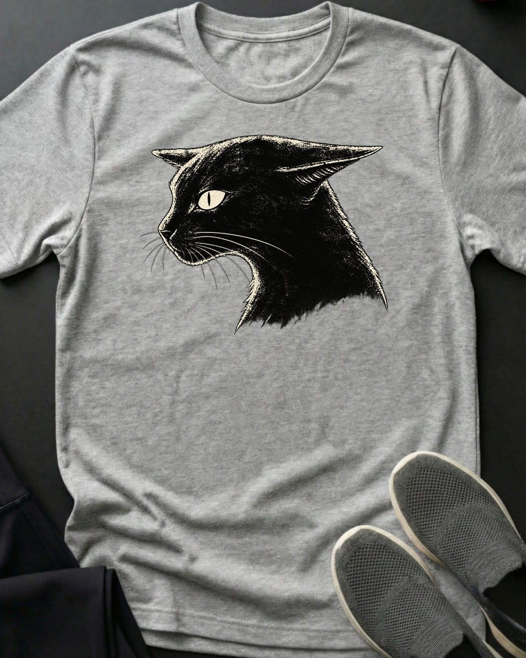 Side Eye Tee in Sport Grey