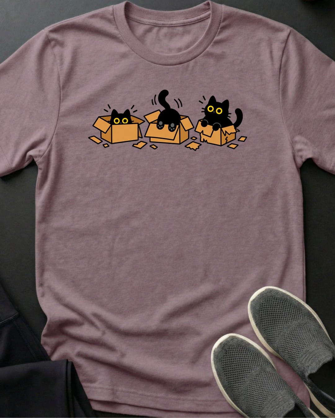 Cardboard Zoomies Tee in Paragon