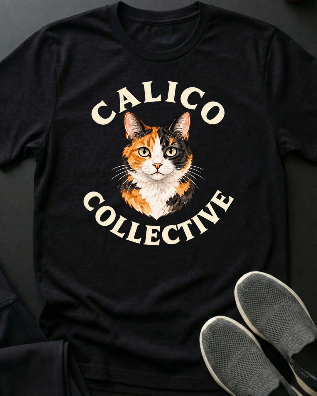 Calico Collective Tee in Black
