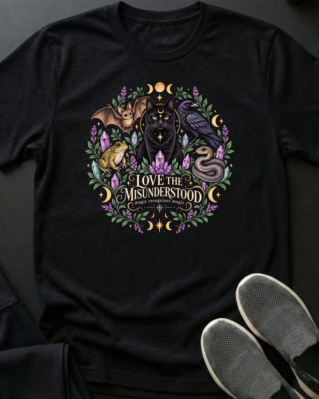 Love The Misunderstood Tee in Black