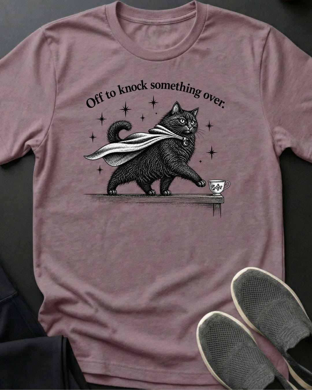 Knock It Over Tee in Paragon
