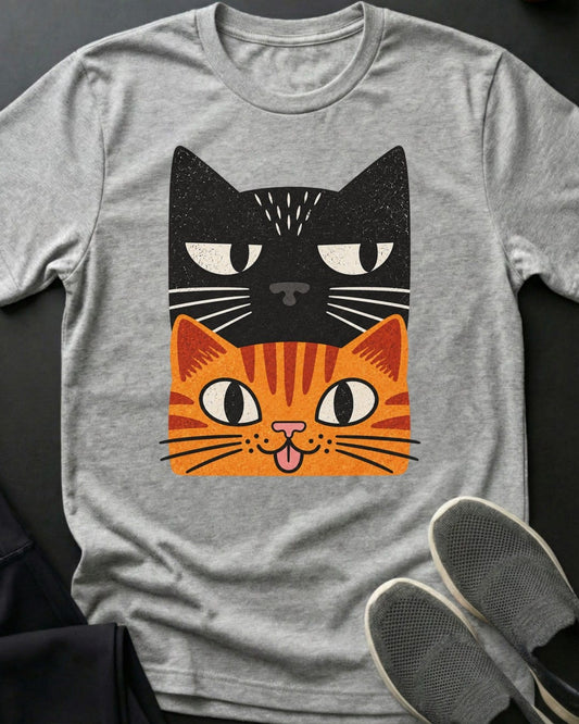 Side Eye Stack Tee in Sport Grey