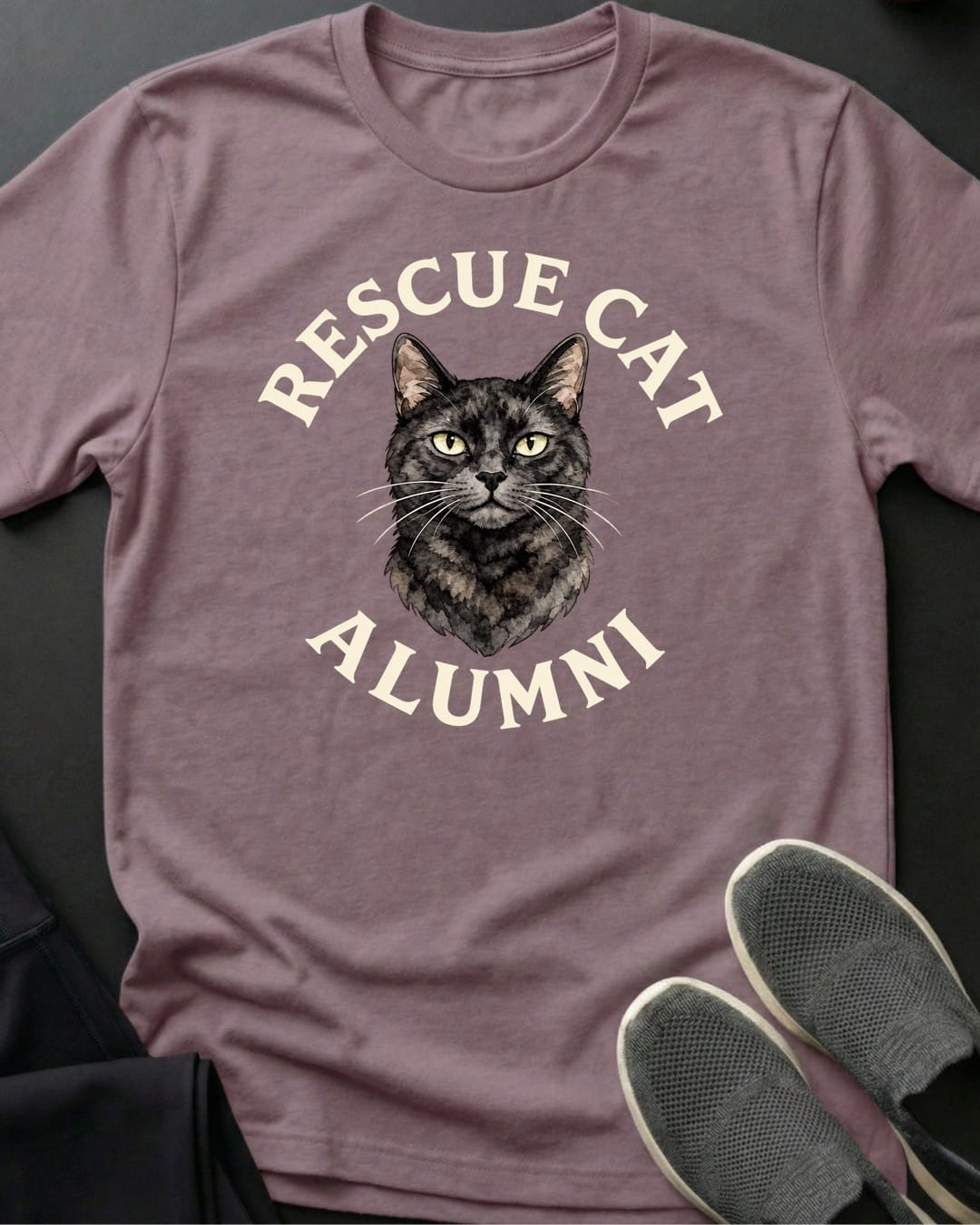 Rescue Cat Alumni Tee in Paragon