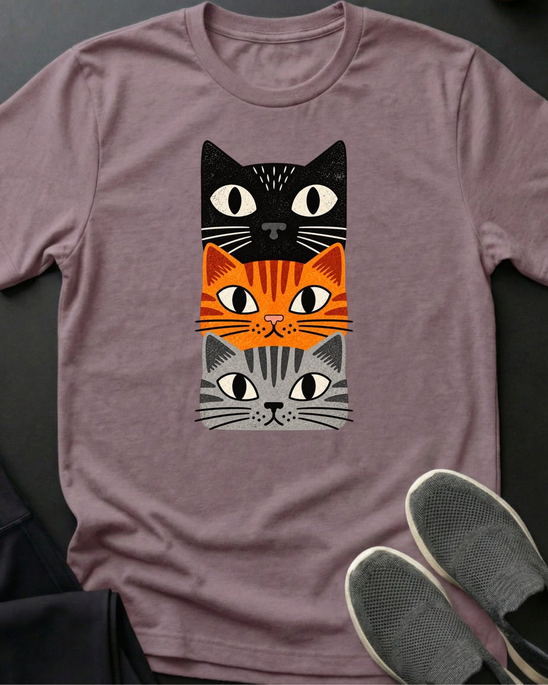 Triple Stack Tee in Paragon