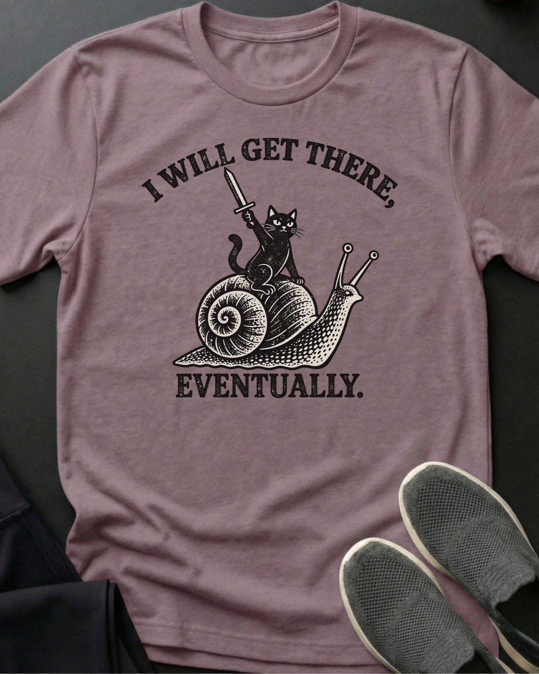 I Will Get There Eventually Tee in Paragon