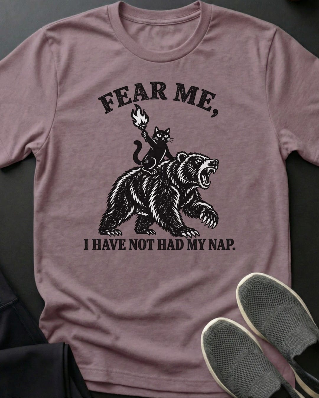 Fear Me No Nap Tee in Paragon