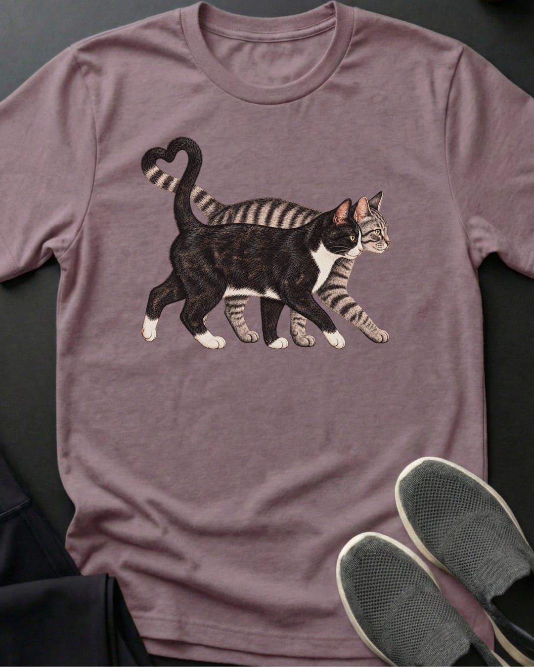 Tabby & Tux True Love Tee in Paragon