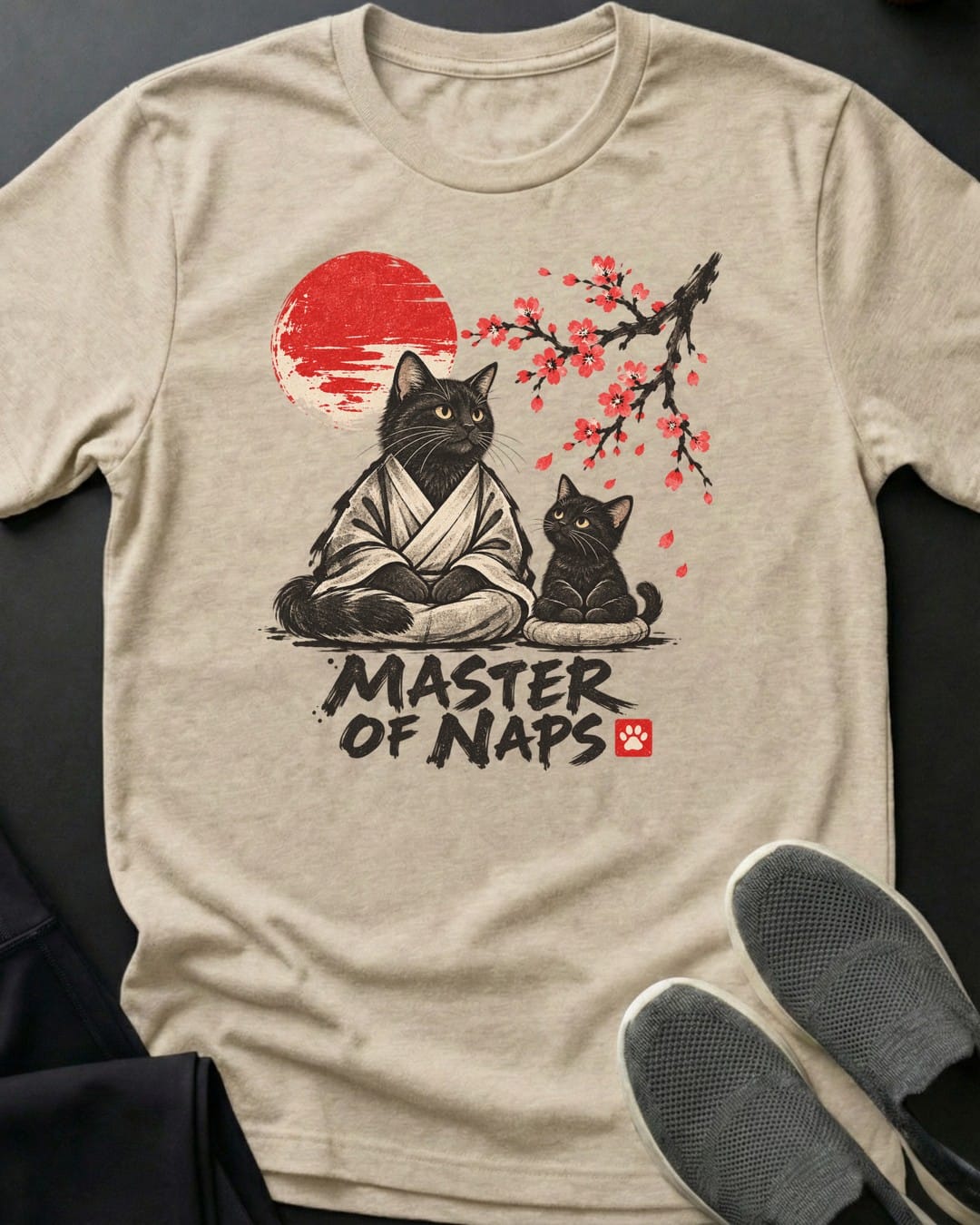Master Of Naps Tee in Natural