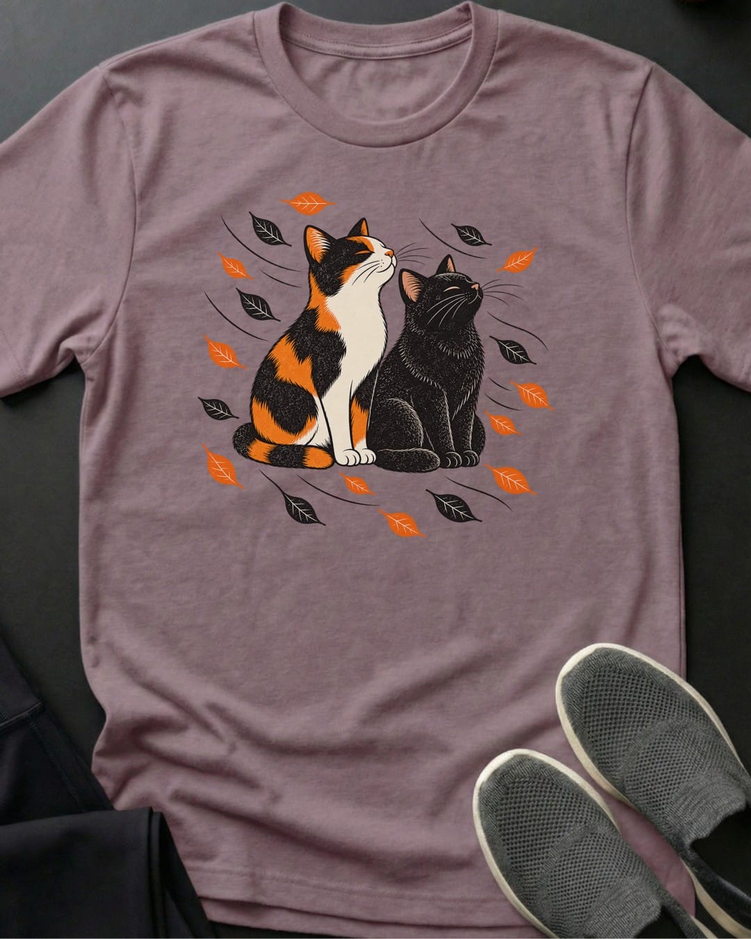Calico & Black Breeze Tee in Paragon