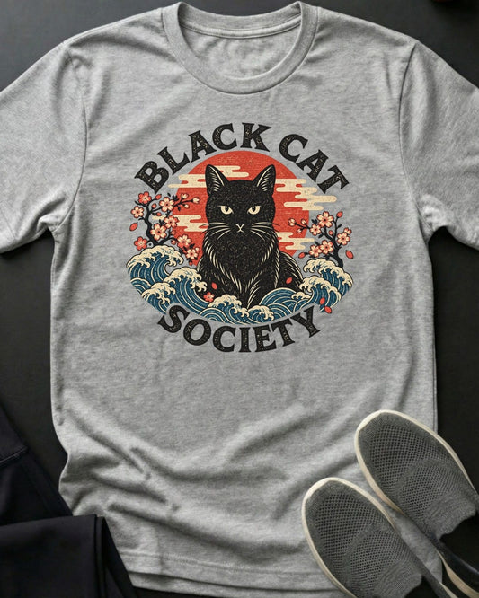 BC Society Waves Tee in Sport Grey