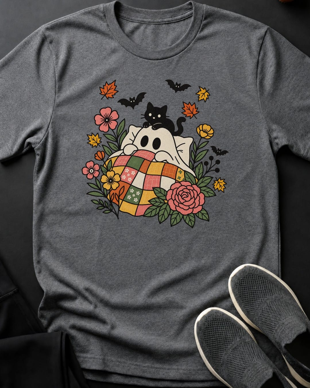 Ghost Nap Tee in Graphite Heather