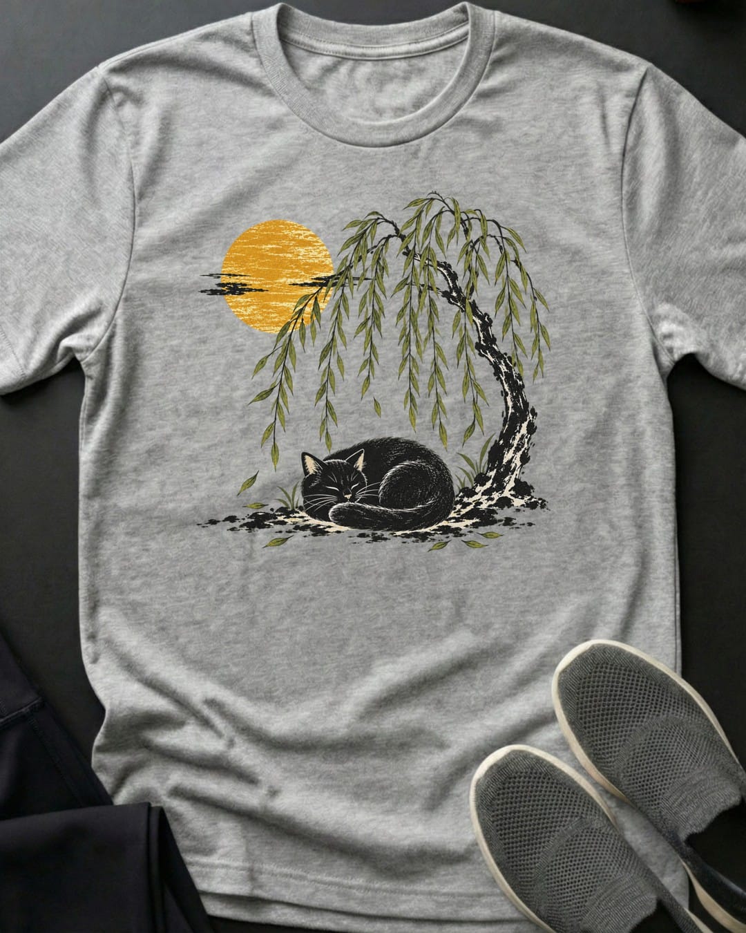 Willow Nap Tee in Sport Grey