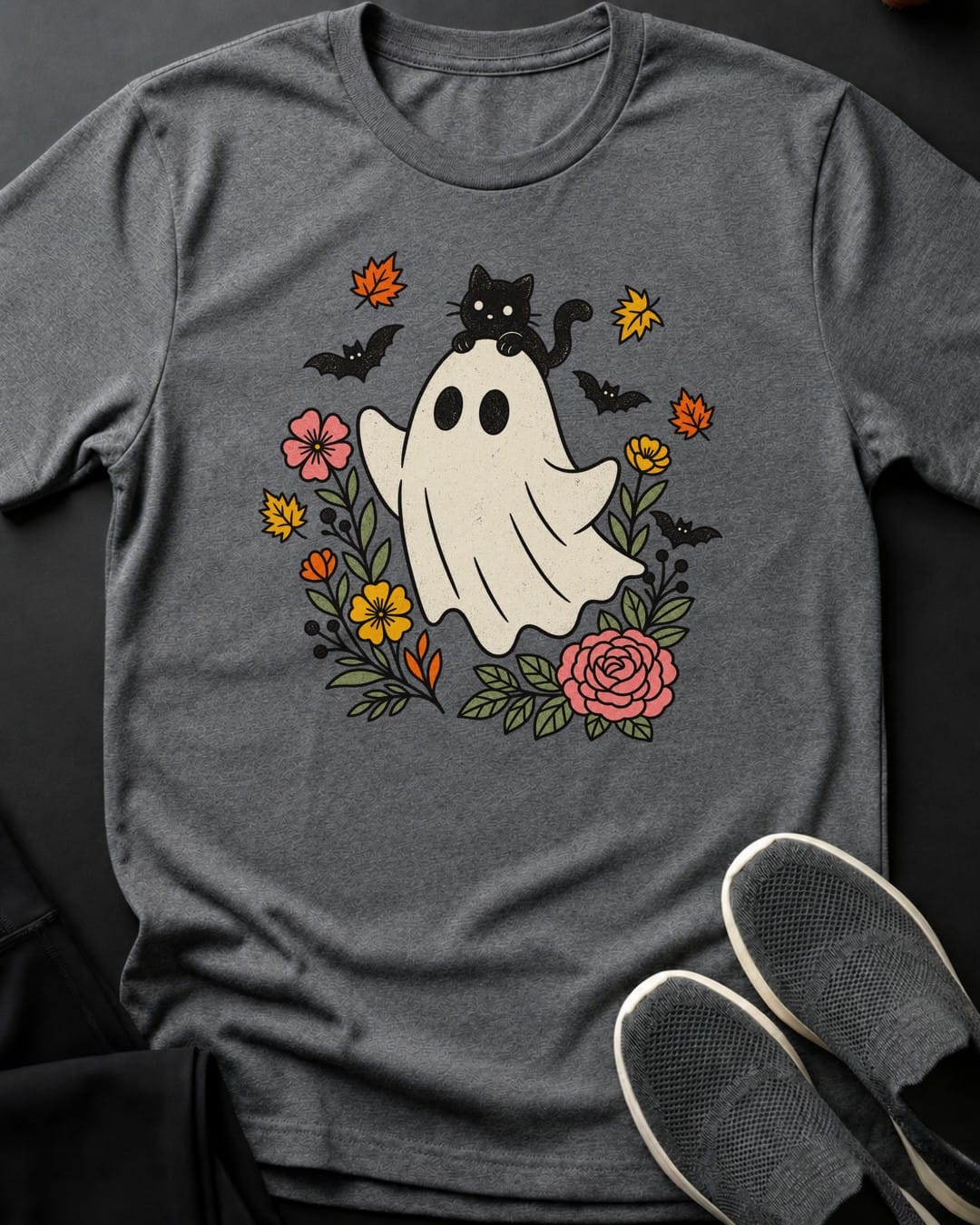 Ghost Frolic Tee in Graphite Heather