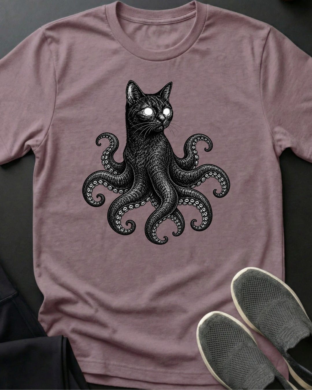 Octopurr Tee in Paragon