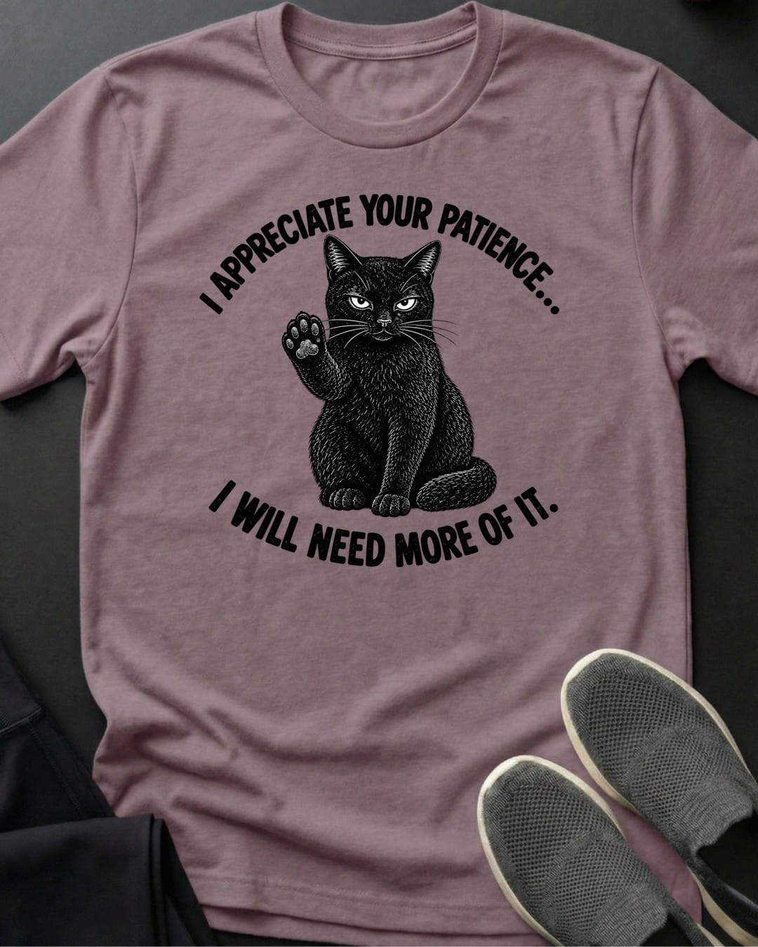 More Patience Tee in Paragon