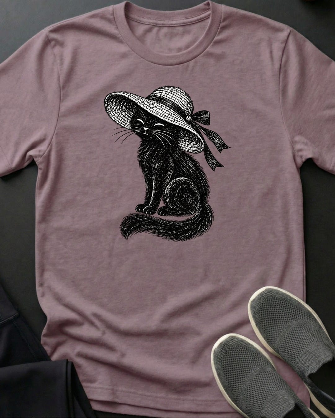 Straw Hat Diva Tee in Paragon