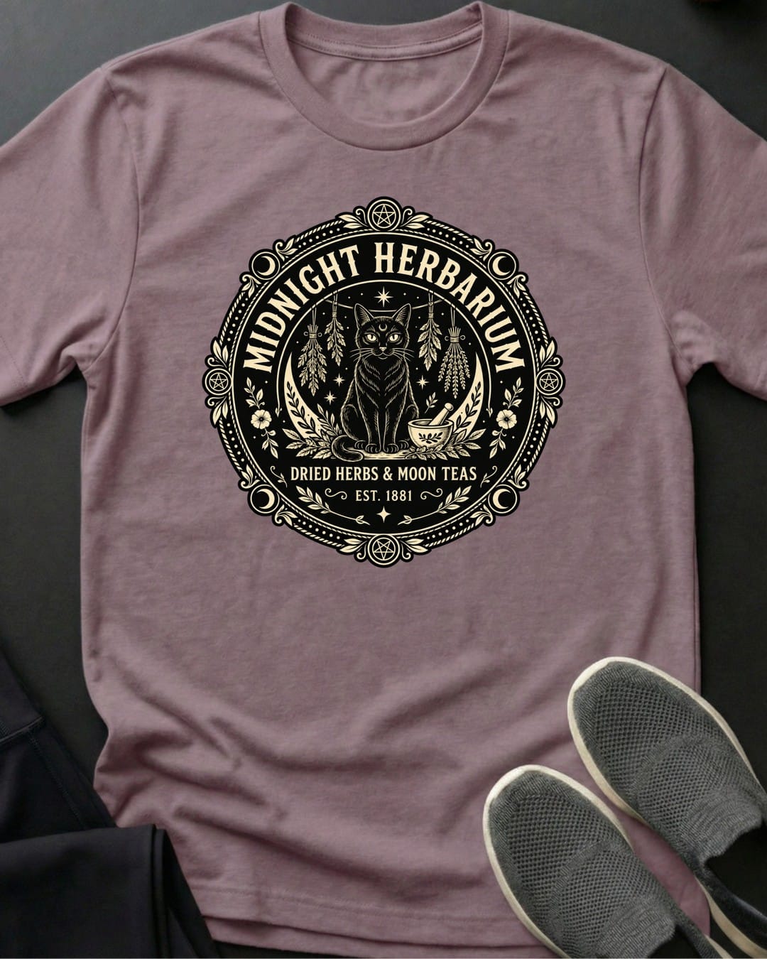 Midnight Herbarium Tee in Paragon