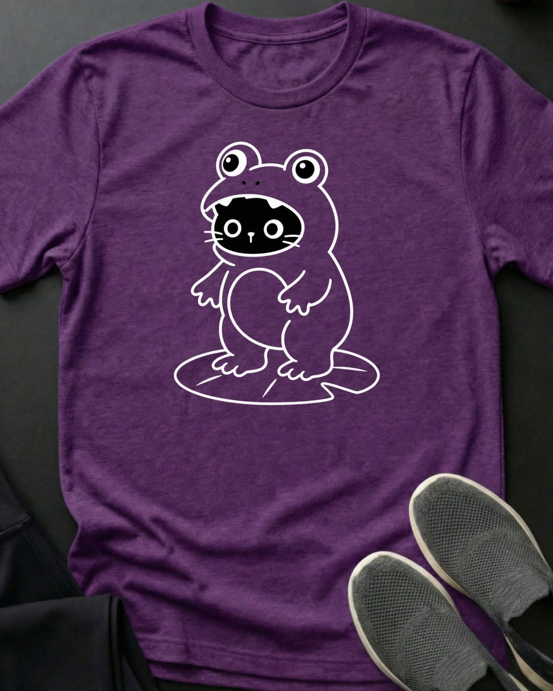 Undercover Frog Tee in Purple
