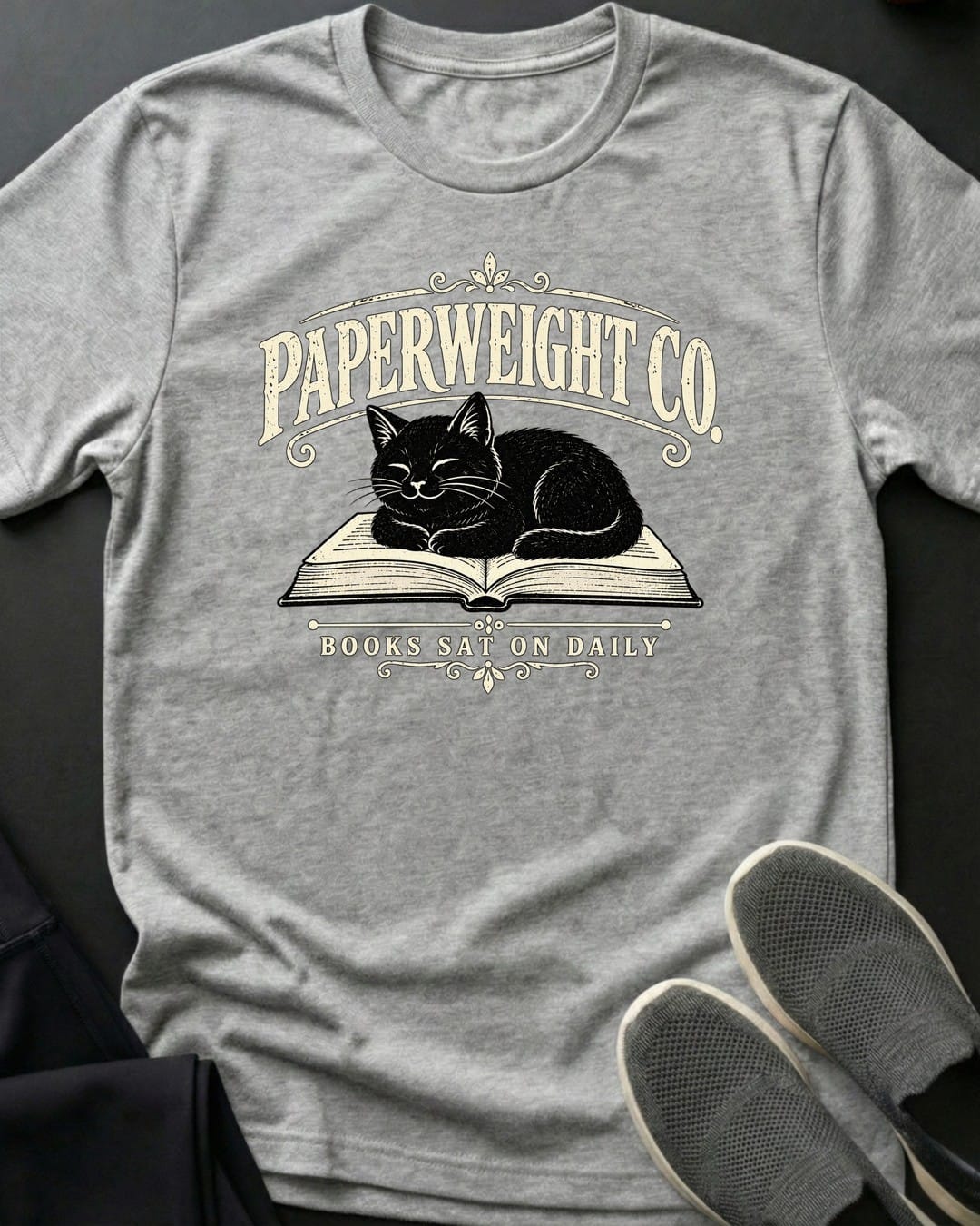 Paperweight Co. Tee in Sport Grey