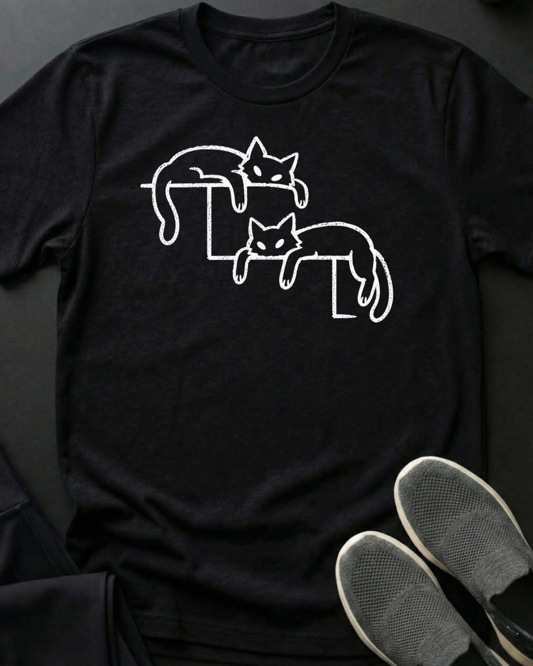 Step Nappers Tee in Black