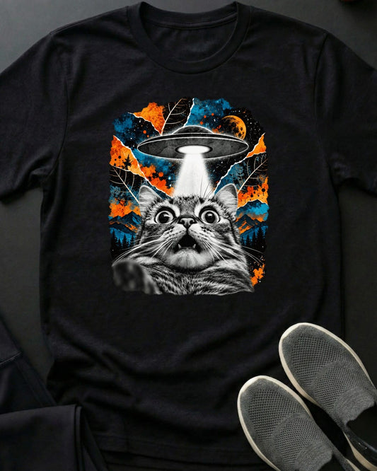 Night Visitors Tee in Black