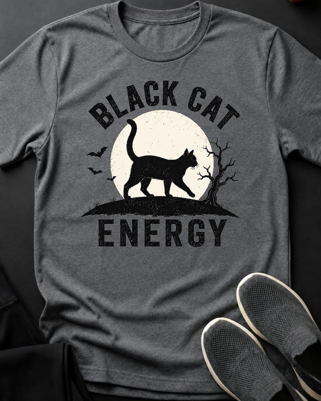 Black Cat Energy Tee