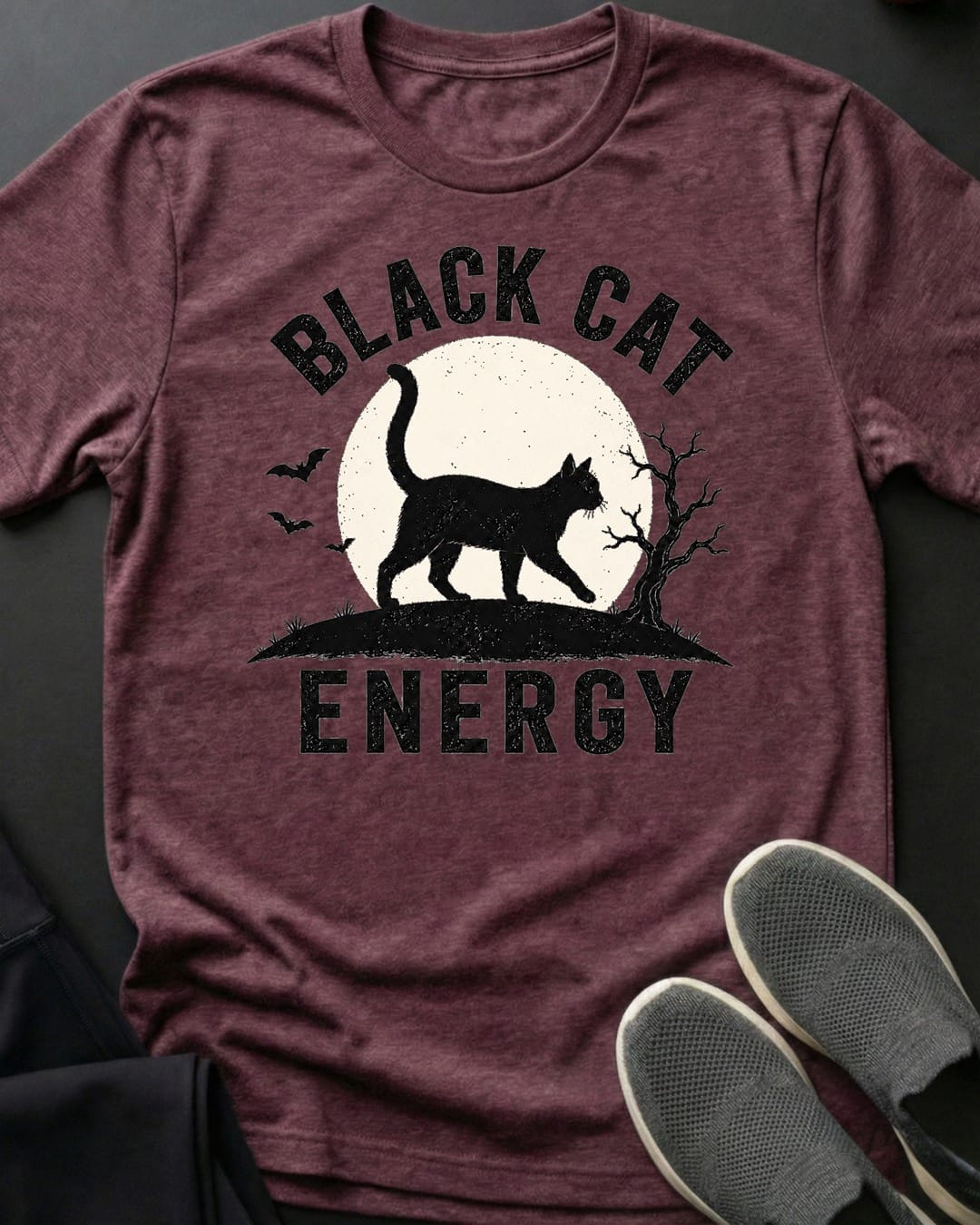 Black Cat Energy Tee