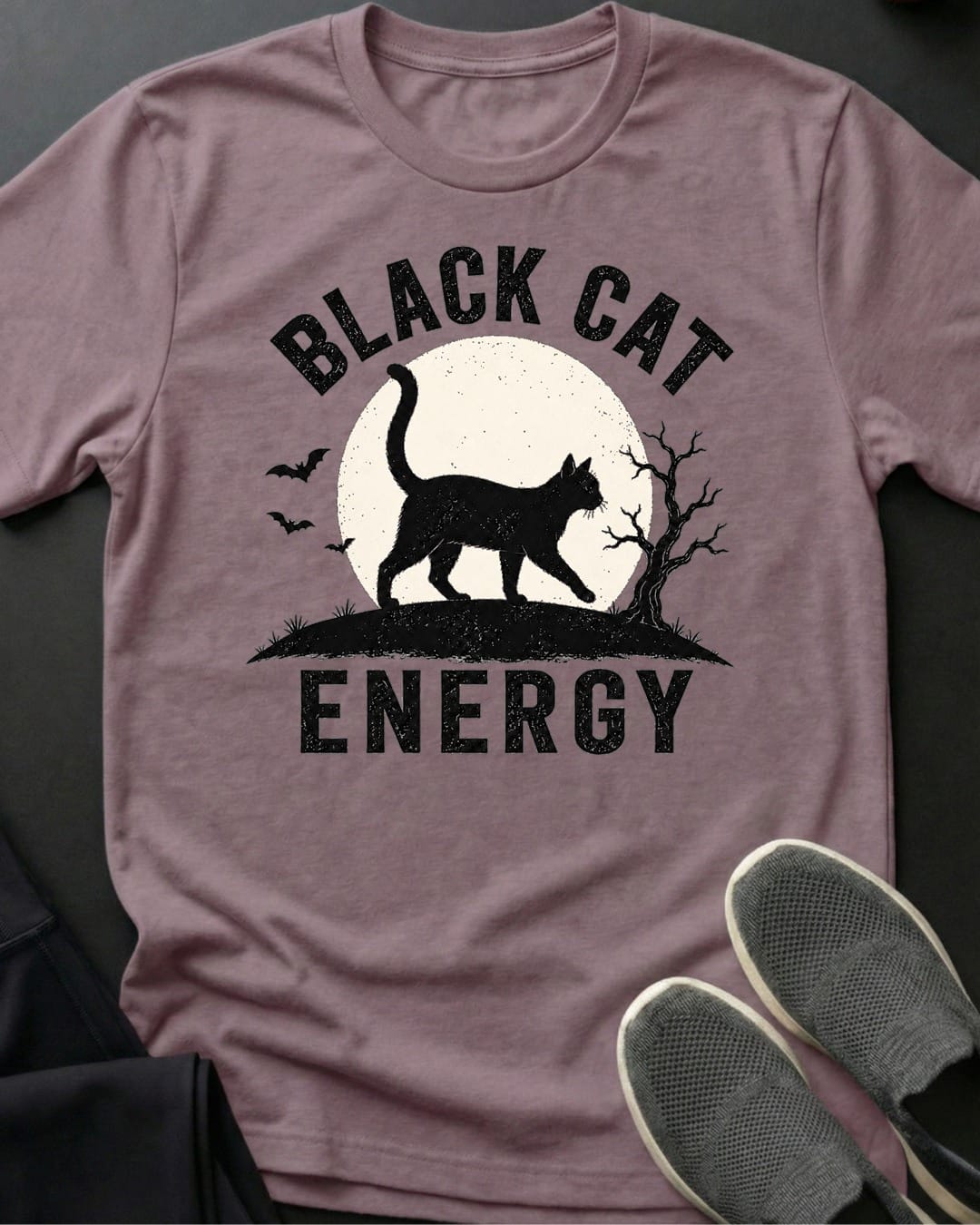 Black Cat Energy Tee