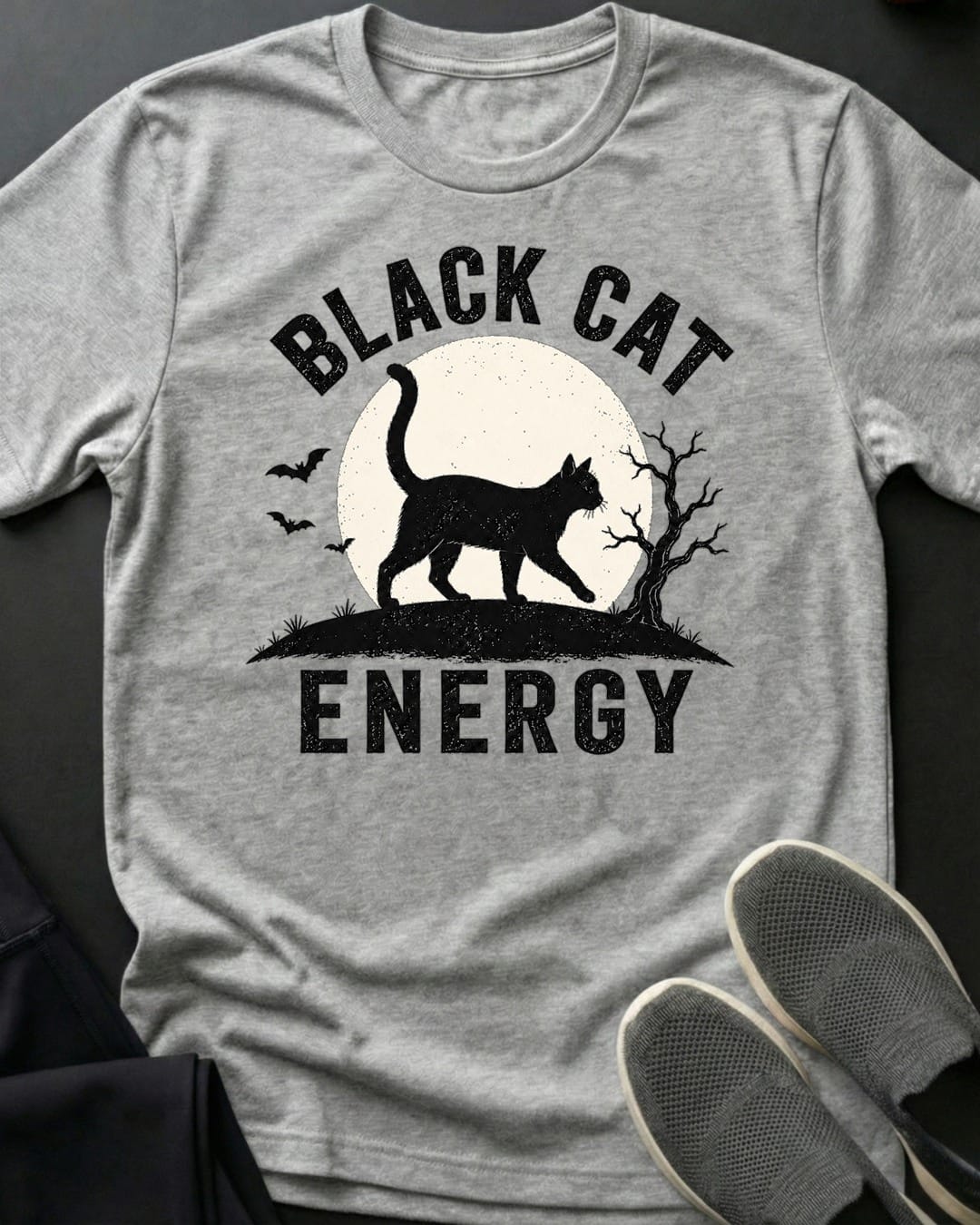 Black Cat Energy Tee