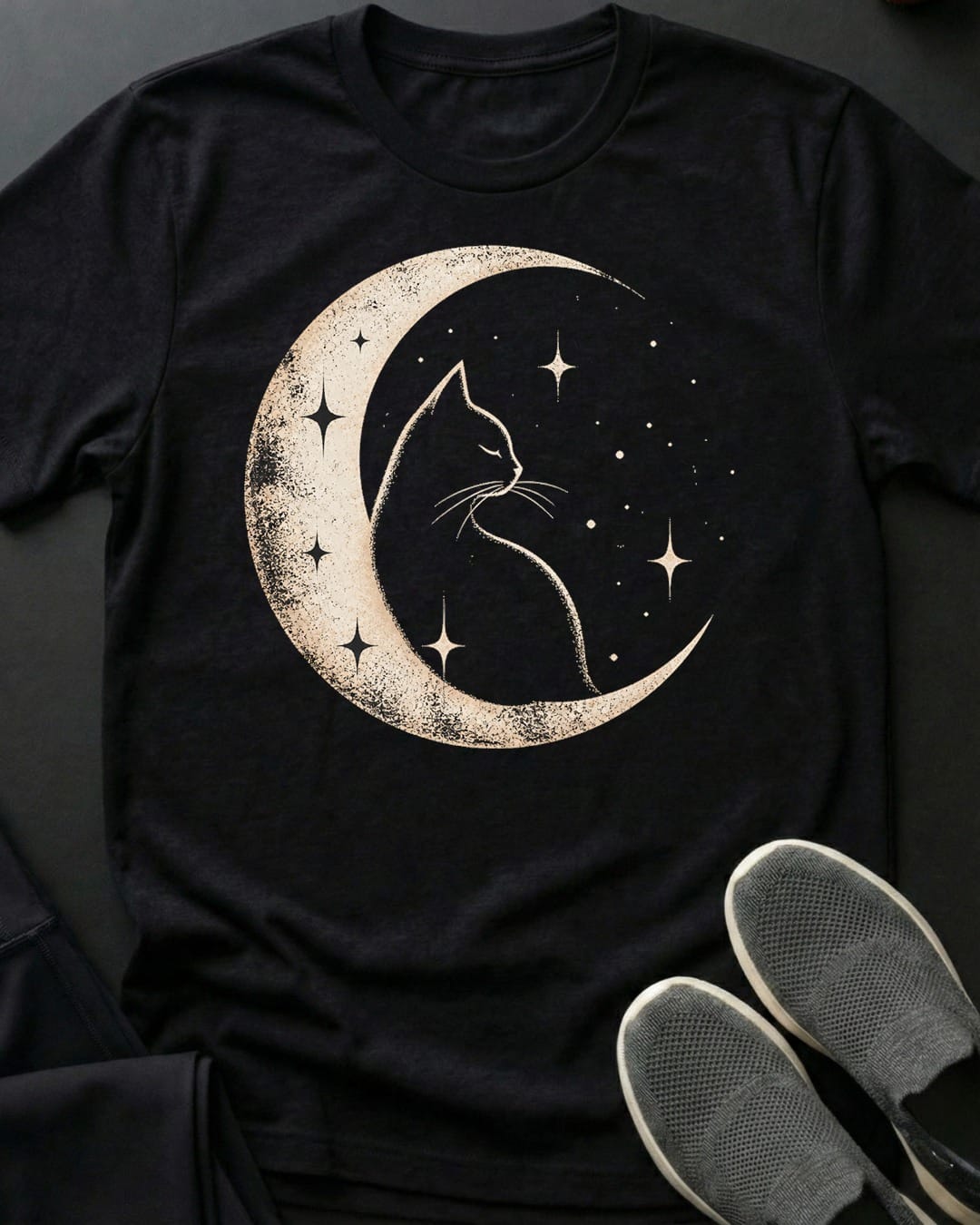 Moonlit Cat Tee