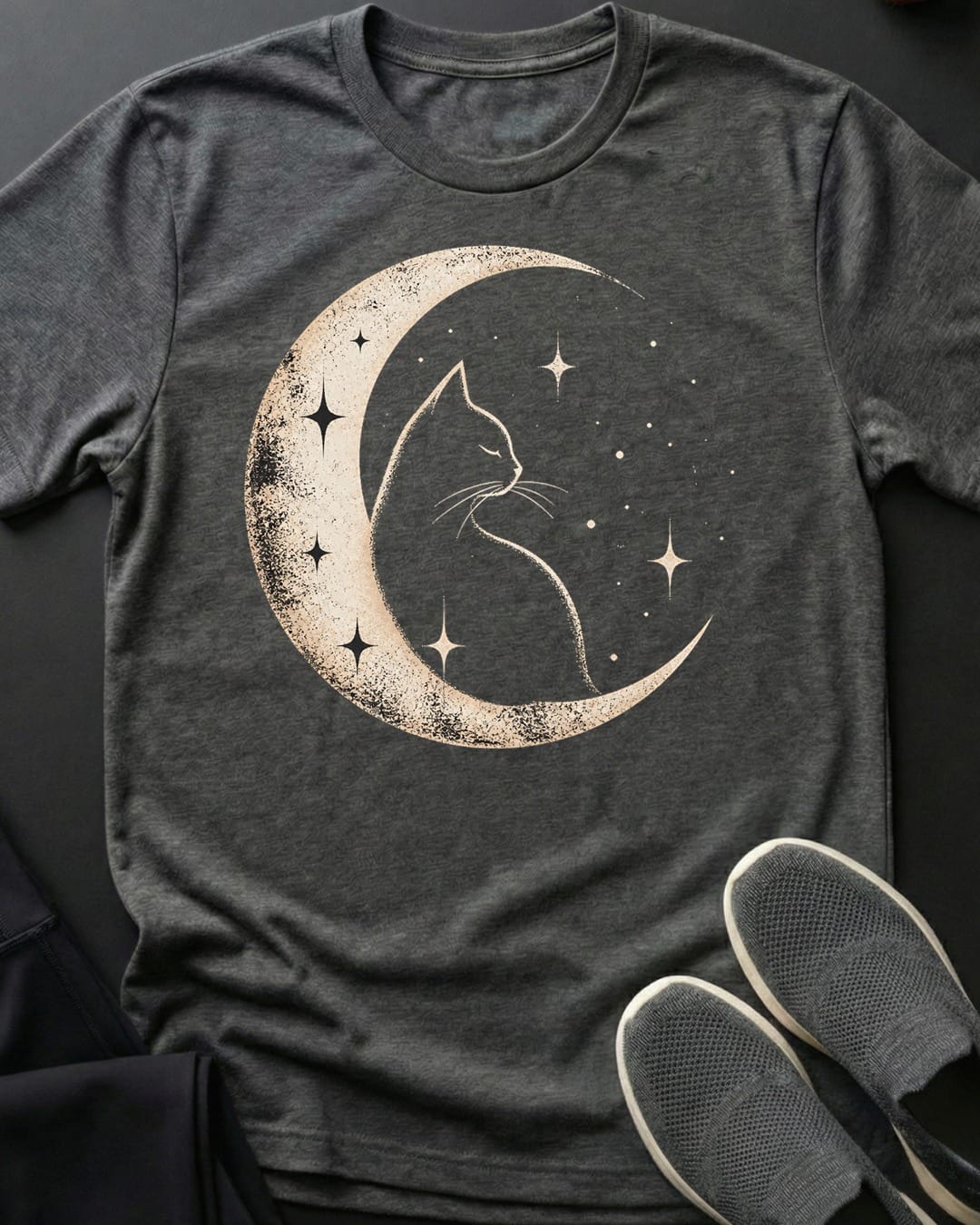 Moonlit Cat Tee