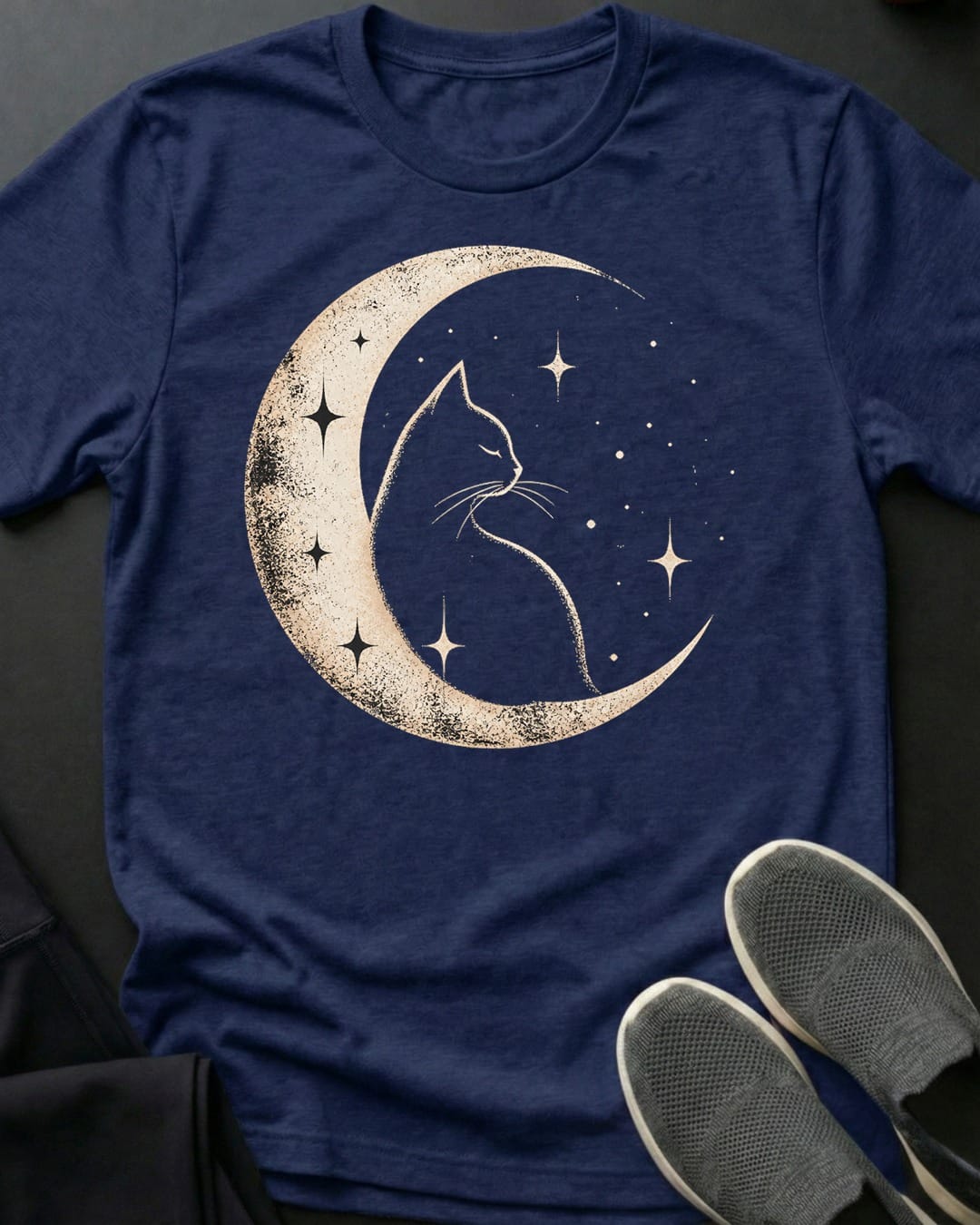Moonlit Cat Tee