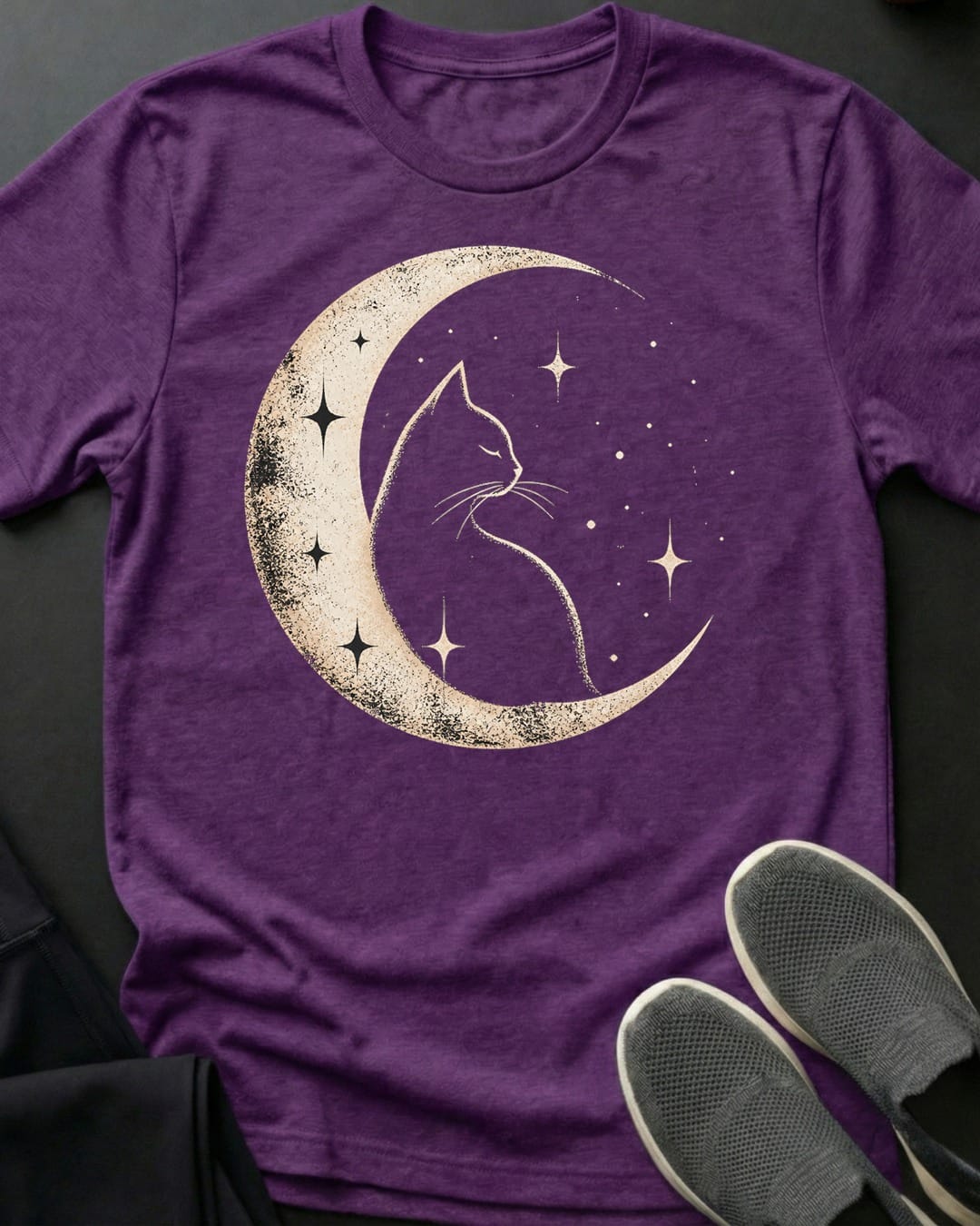 Moonlit Cat Tee