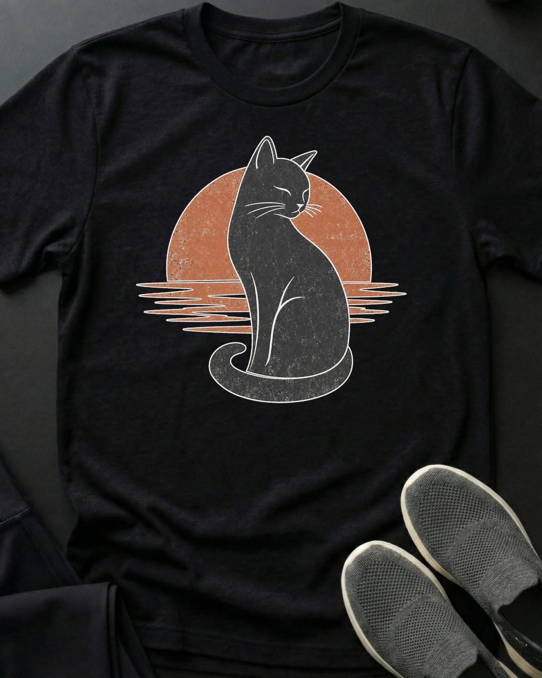 Sunset Cat Tee