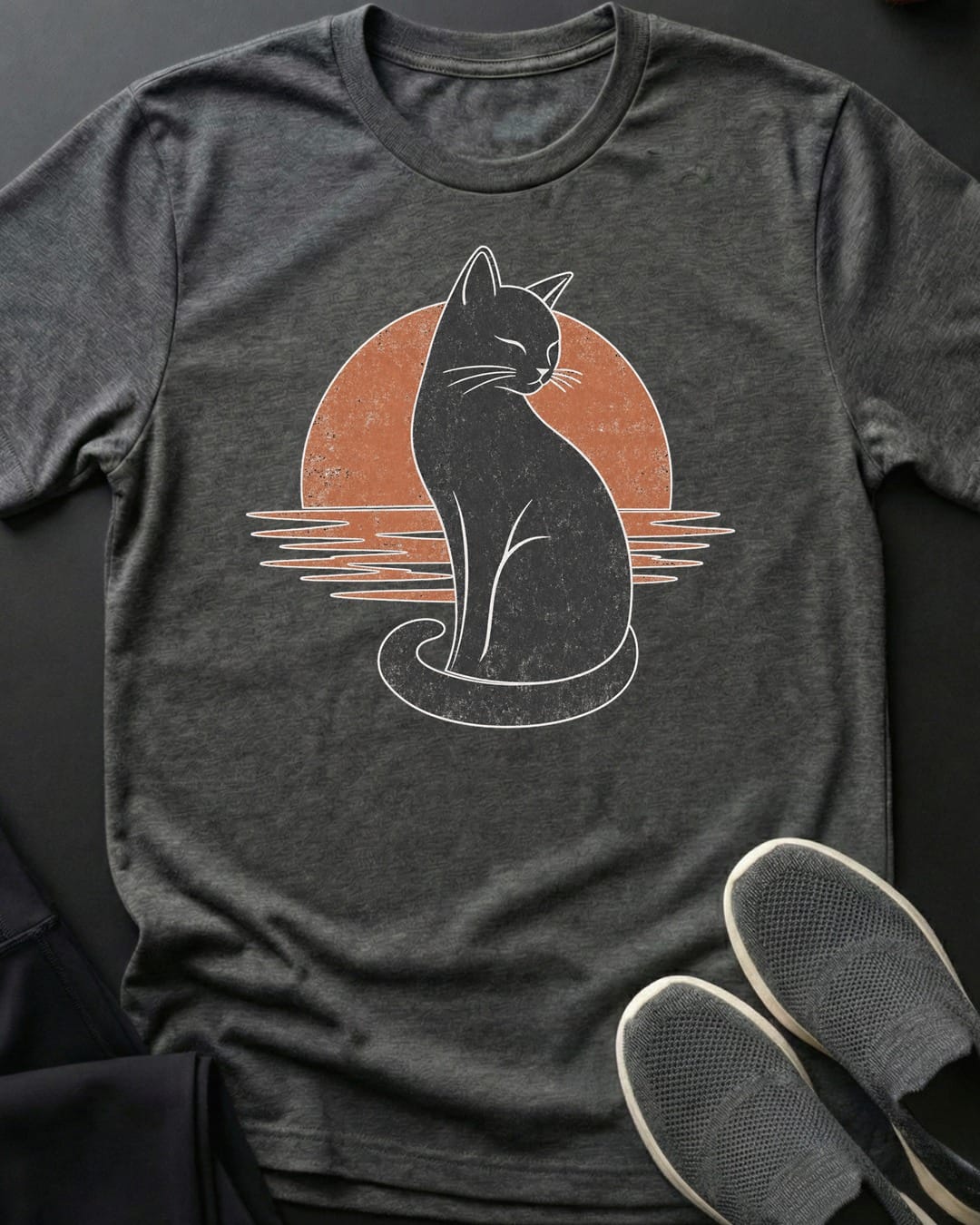 Sunset Cat Tee